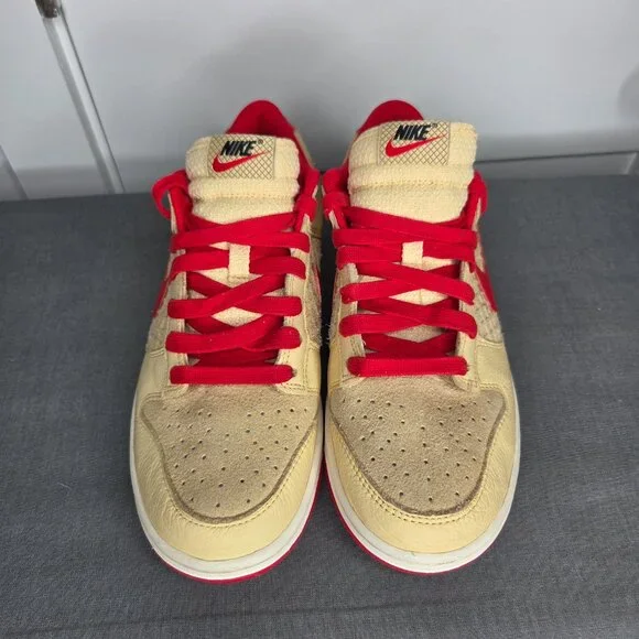 Nike Dunk Low Retro SE "Strawberry Waffle" Sneakers - Mens 8.5 - NWOT - Picture 5 of 10